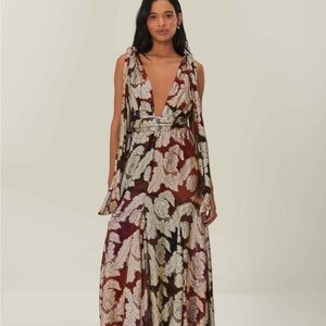 Farm Rio Sleeveless Maxi Dress